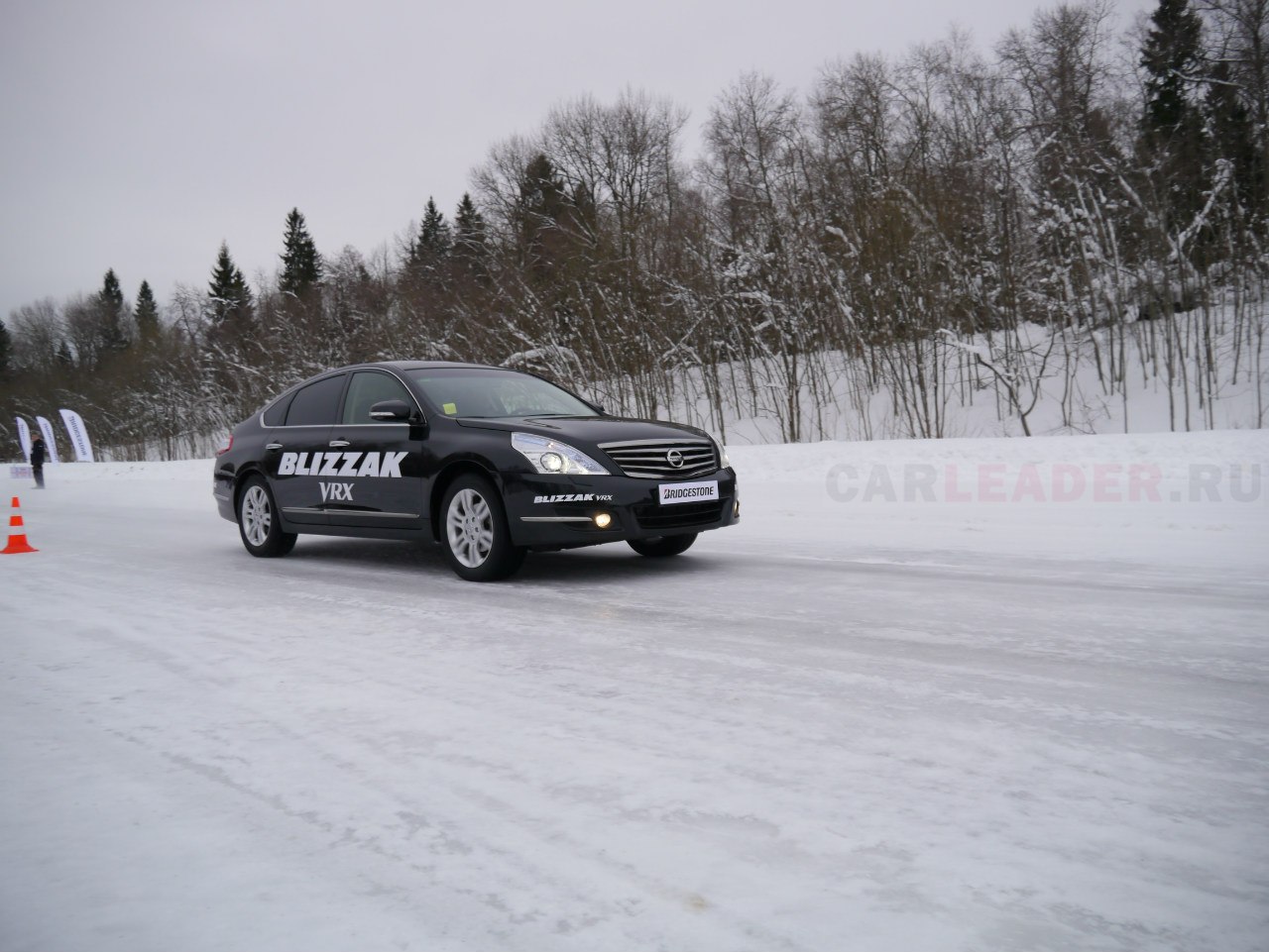 тест зимних шин Bridgestone Blizzak VRX
